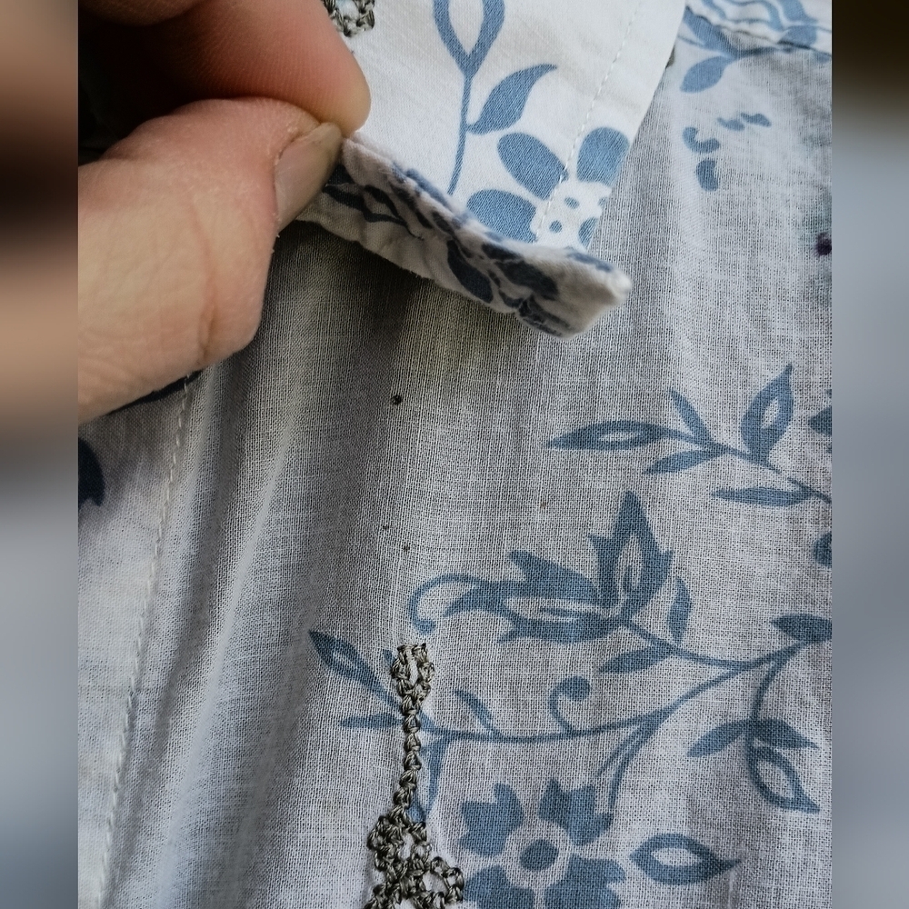 The Jimi Hendrix Experience Floral Short Sleeve Men's Button Up Shirt_Small - Picture 3 of 6